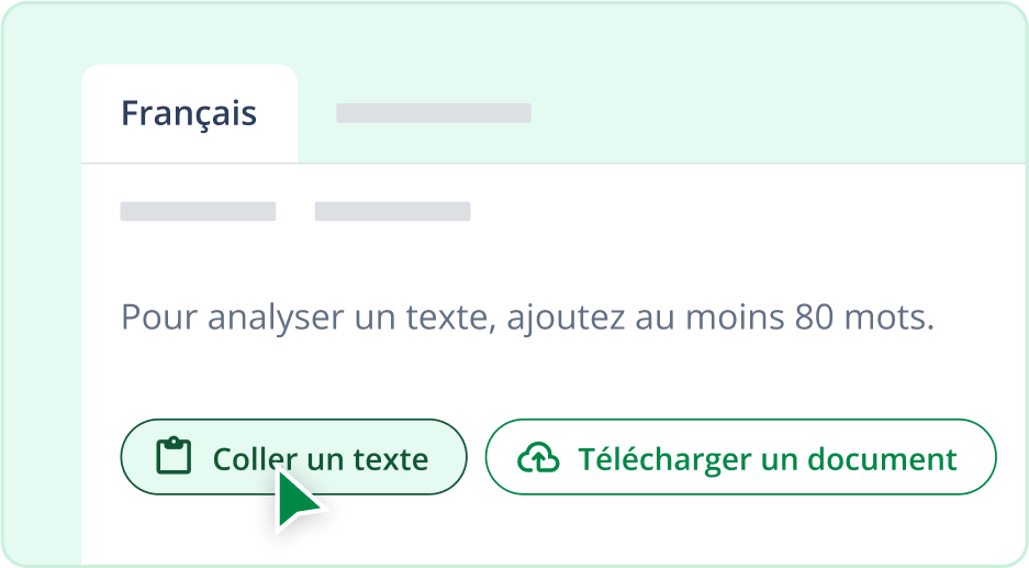 Comment ajouter du contenu dans le Détecteur IA