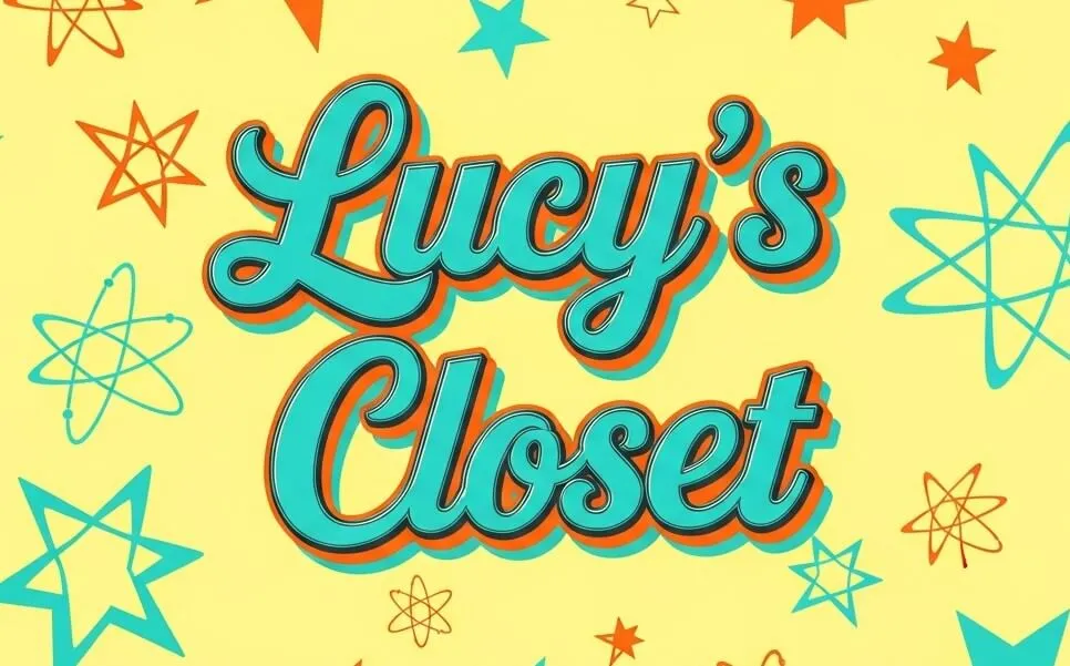 Ecommerce page cover image that says Lucy's Closet