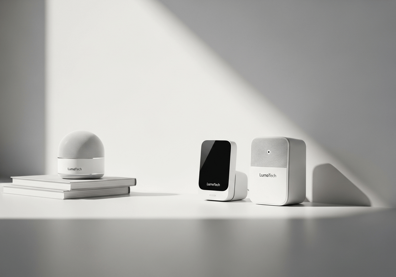 An AI-generated image for a fictional rebrand of a technology company