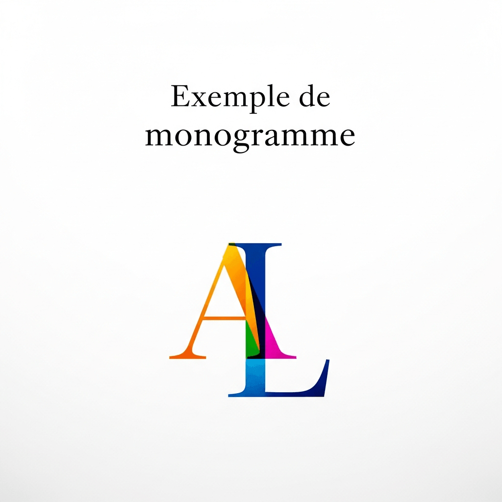 Exemple de monogramme