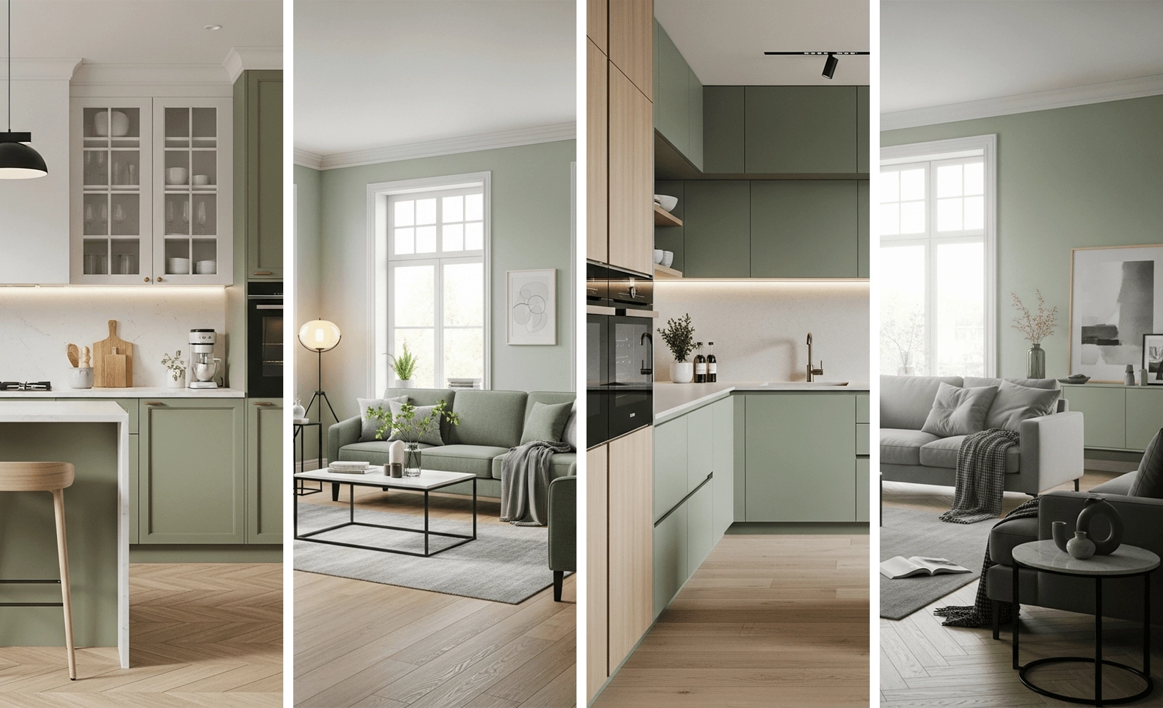 Salbei und helle Naturtöne