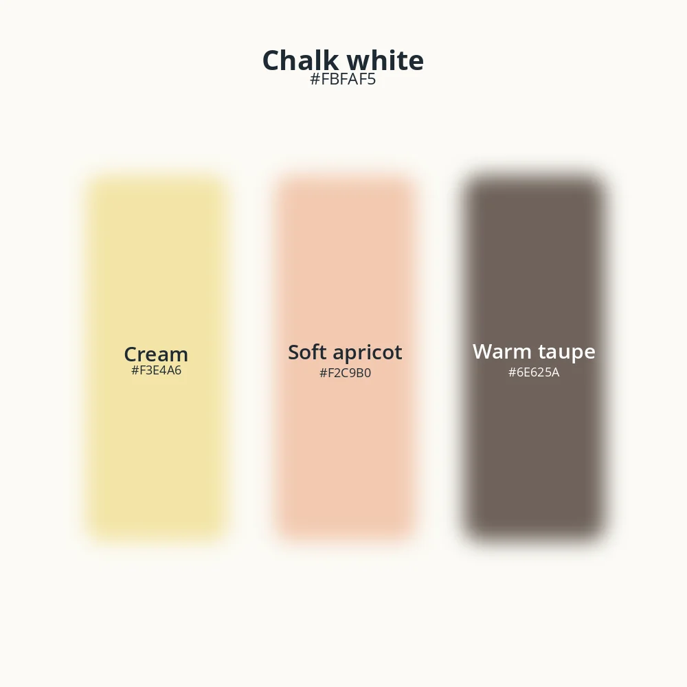 White color palette 4